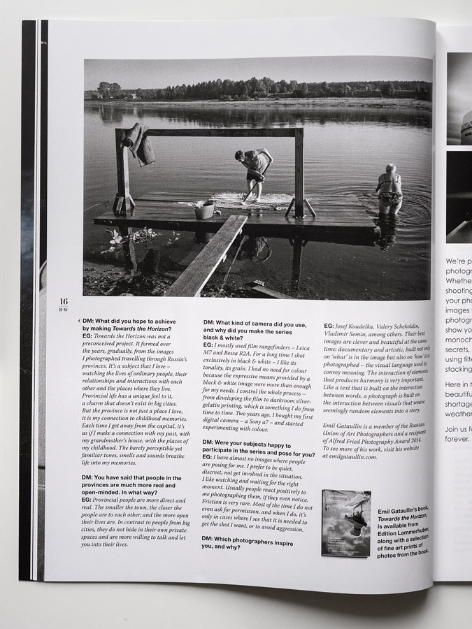 Black+White Photography 04/2017 album. Emil Gataullin