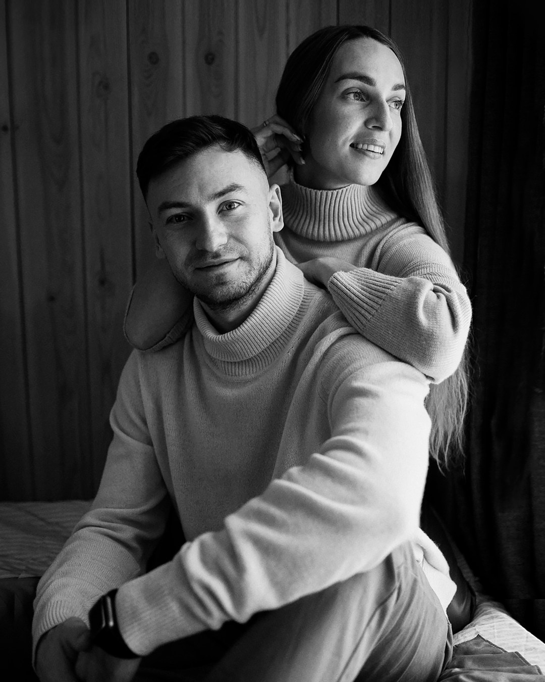 Новогодний домик в лесу 1. Фотограф в Екатеринбурге Артём Зайнетдинов