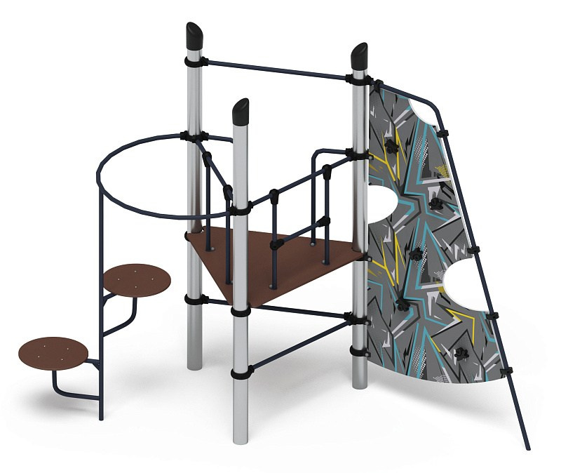 Спортивная серия - СК 2.07.01-01 Габариты (ШхДхВ): 3700х1345х2600 Зона безопасности, мм: 6700х4345 Возрастные ограничения 5-12 лет