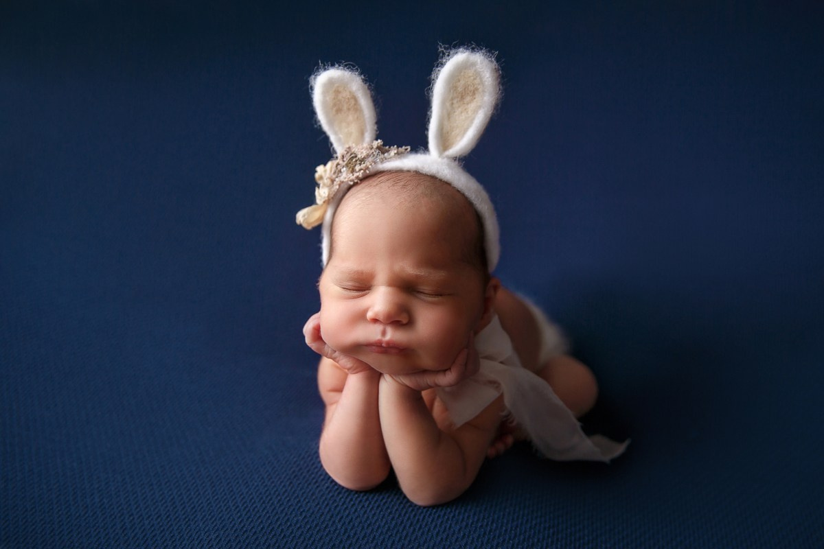 Deep blue. Фотограф новорожденных, семейный фотограф в Санкт-Петербурге