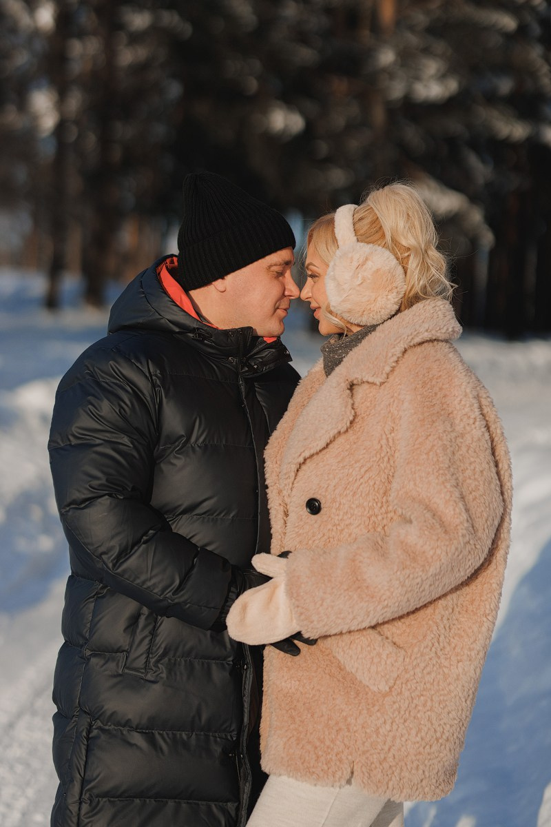 Гендер пати зимой. Свадебный и семейный фотограф Наталья Штык