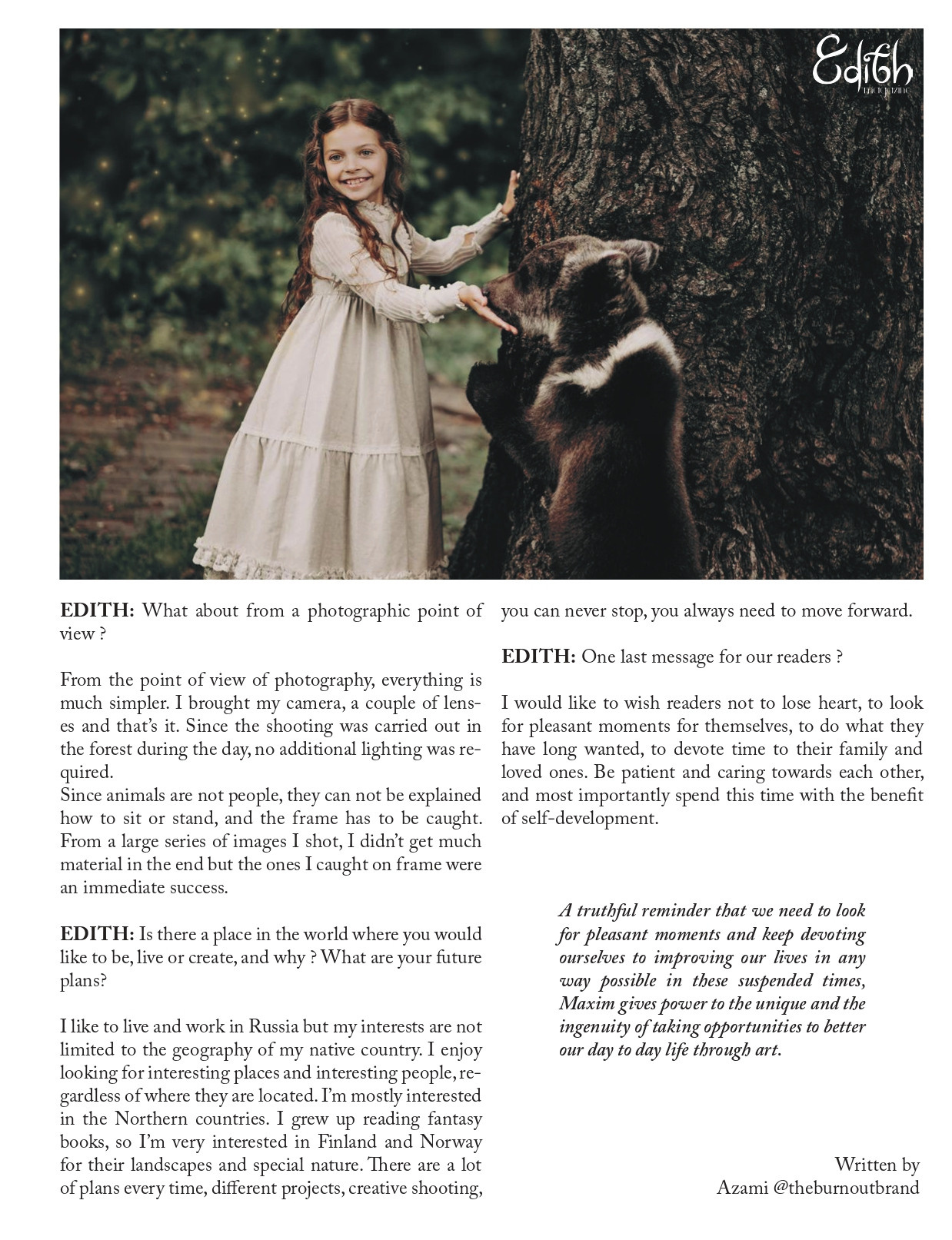 Журналы. Свадебный и семейный фотограф Максим Сорокин