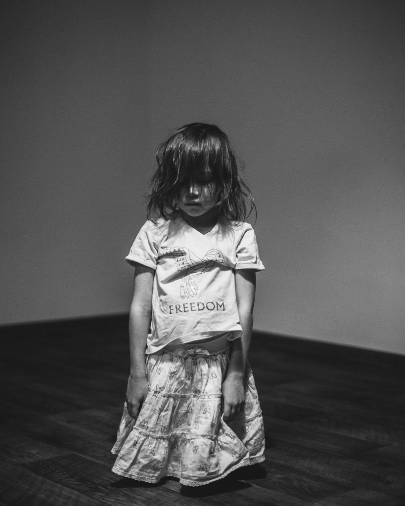 Дочка в студии. Фотограф Денис Денисов