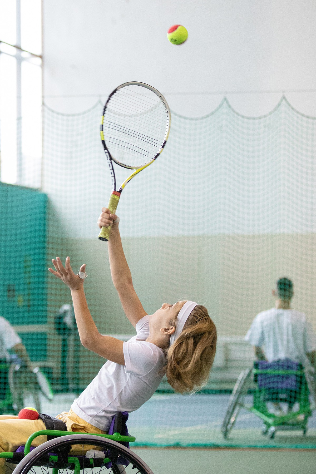 Турнир по теннису на колясках / Октябрь 2023. Спортивный фотограф Алексей Соломин