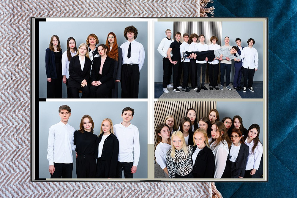 Выпускной альбом для старших классов. Студия выпускных альбомов Ольги Галкиной. Томск