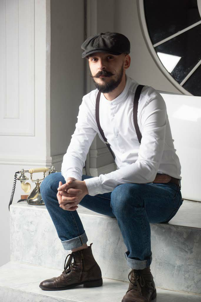 Стильные портреты для Вадима. Strona internetowa fotografki Elly Tev