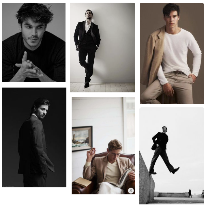 Идеи для мужского портрета. Strona internetowa fotografki Elly Tev