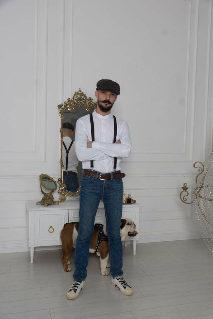 Мужской портрет в английском стиле. Strona internetowa fotografki Elly Tev