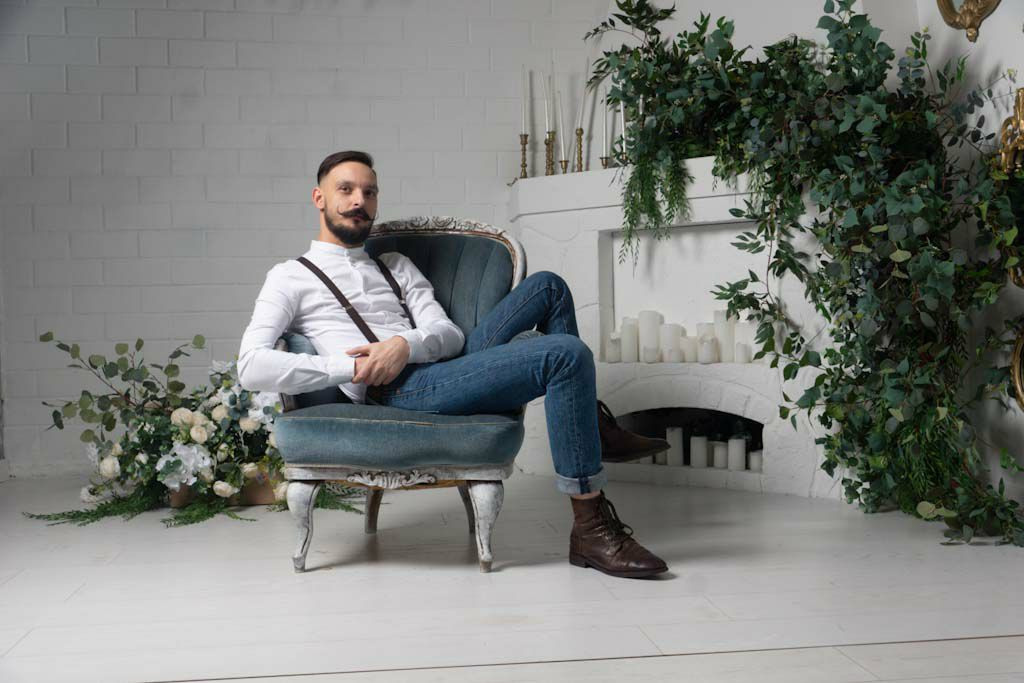 Стильные портреты для Вадима. Strona internetowa fotografki Elly Tev