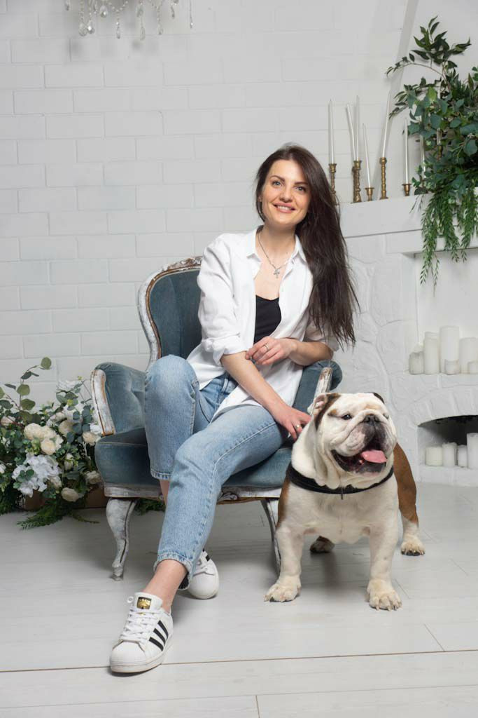 Портреты очаровательной Юлии. Strona internetowa fotografki Elly Tev