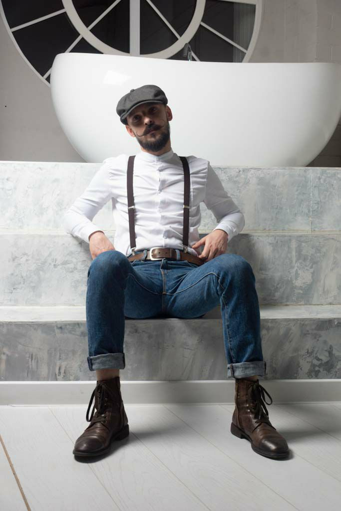 Стильные портреты для Вадима. Strona internetowa fotografki Elly Tev