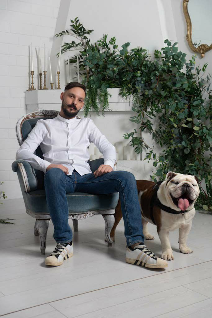 Стильные портреты для Вадима. Strona internetowa fotografki Elly Tev