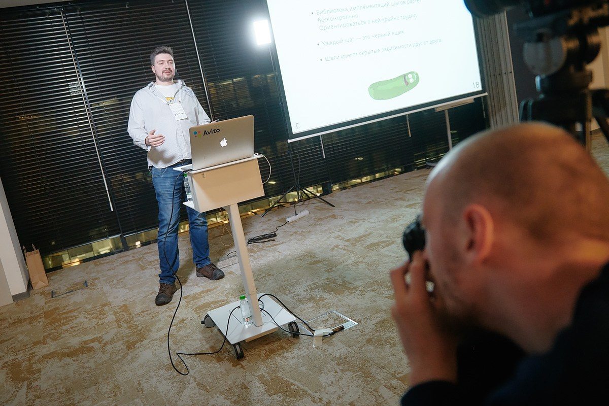Митап в Avito. Репортажный фотограф в Москве Вадим Францев