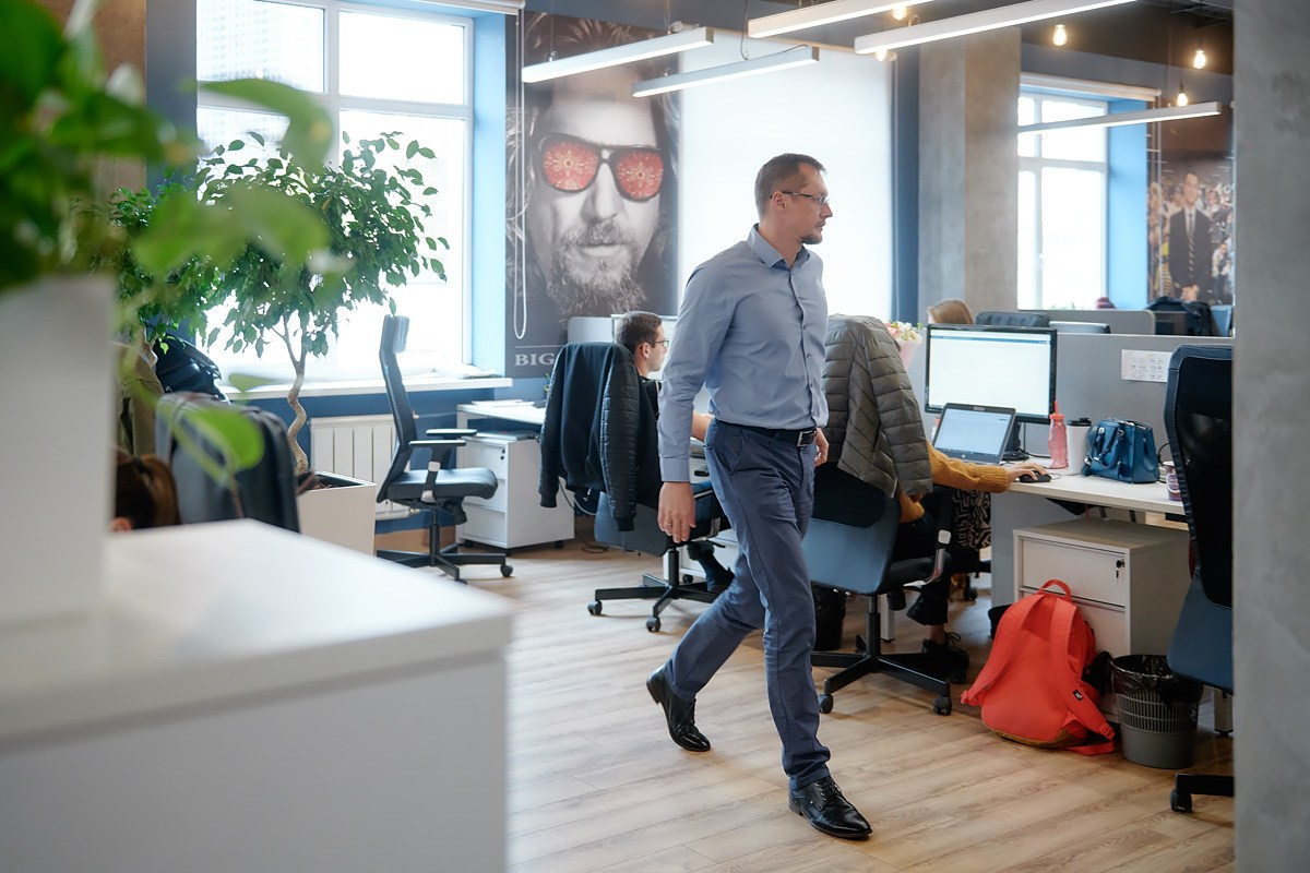 Офис IVI. Репортажный фотограф в Москве Вадим Францев