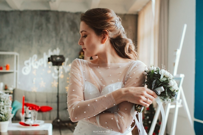 Зимняя свадьба (студия и банкет). Фотограф в Перми Александр Рачев | Выпускные альбомы