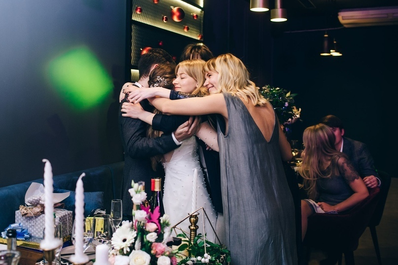 Зимняя свадьба (студия и банкет). Фотограф в Перми Александр Рачев | Выпускные альбомы