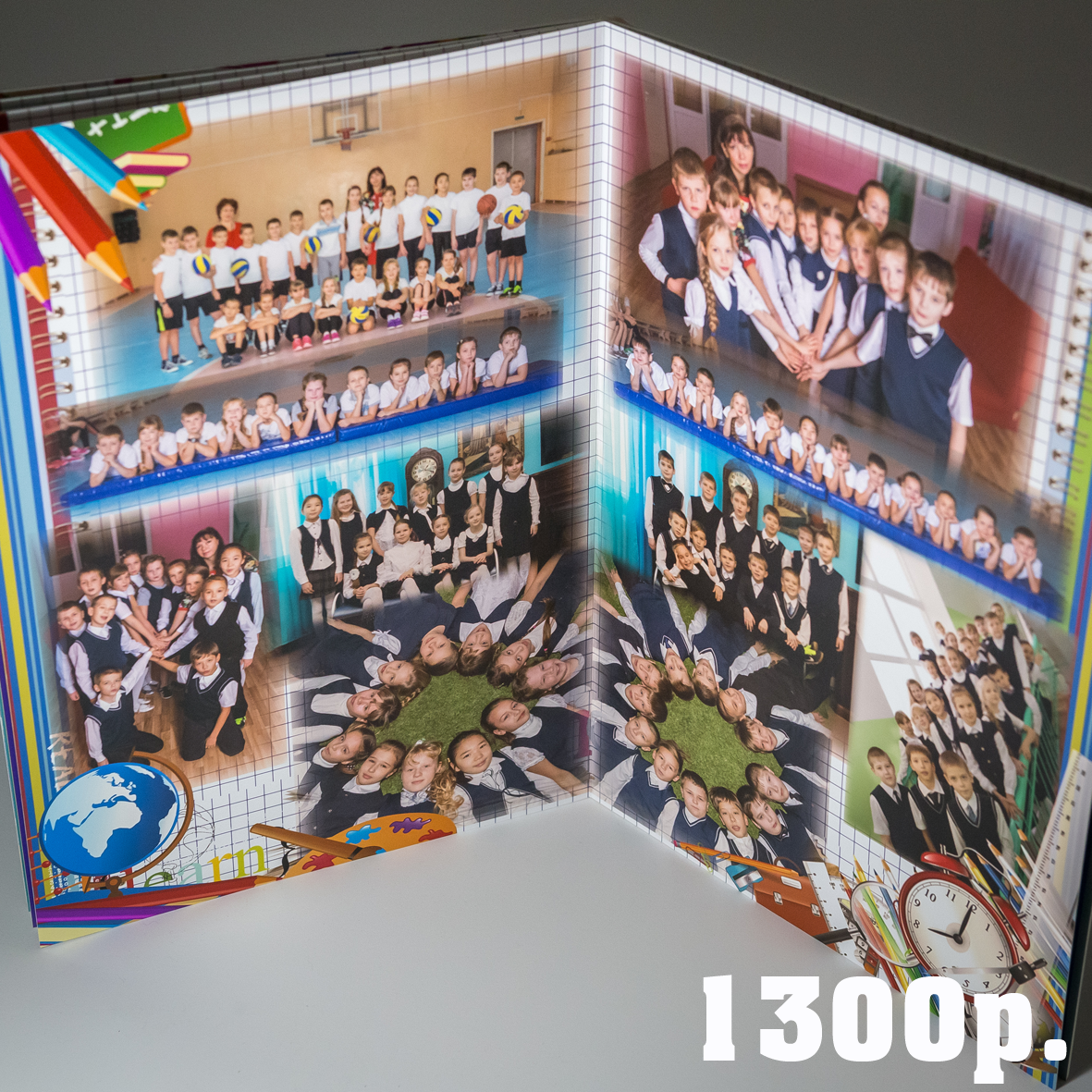 Фотокнига НАЧАЛЬНАЯ ШКОЛА. Фотограф для маркетплейсов Михаил Бове