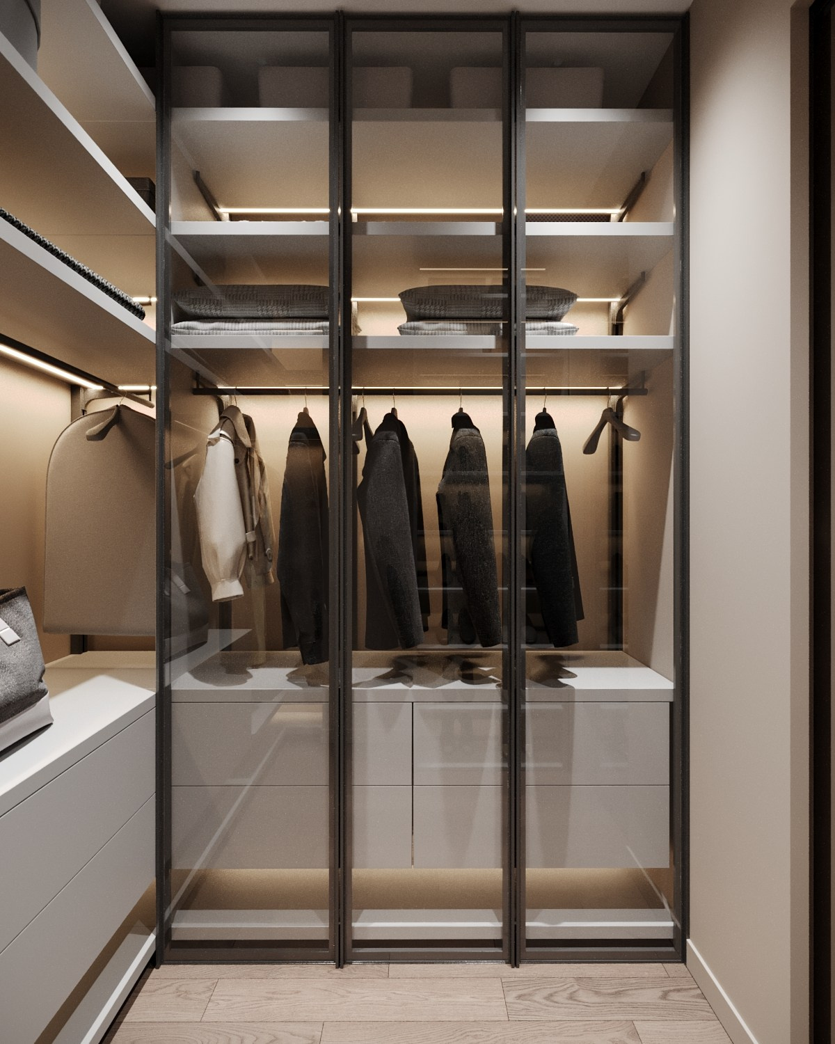 ЖК ЗилАрт 71, 62 кв.м. Kod Interiors | Дизайнер интерьеров Кораблина Кристина