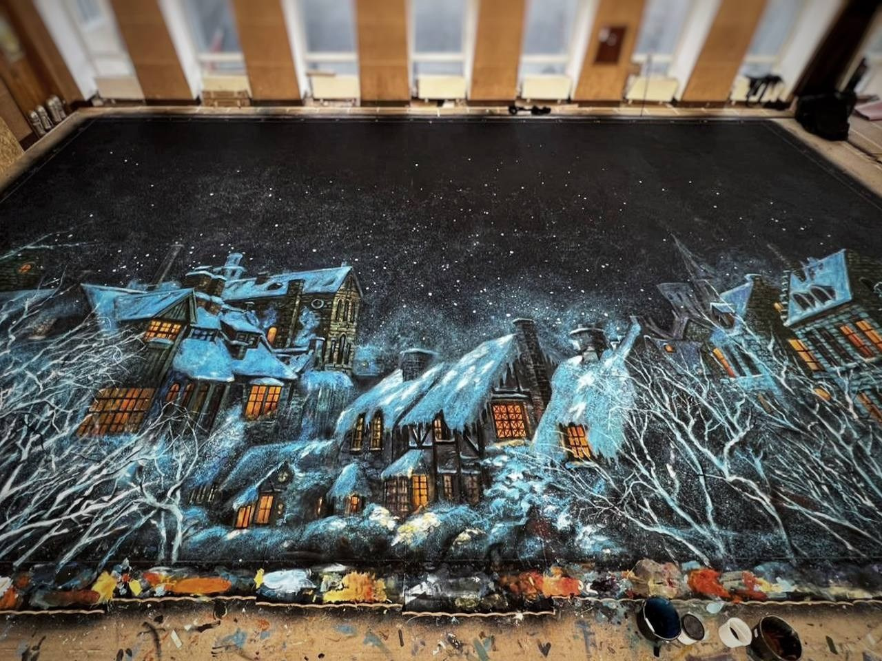 Художественная роспись тканей для сцены. История занавеса. Превращаем идею в технологию