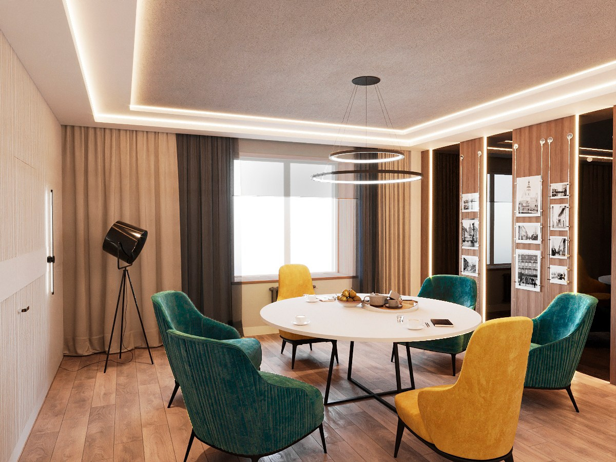 Офис образовательной организации. АСТАХОВА DESIGN дизайн интерьера +7 985 220 6109