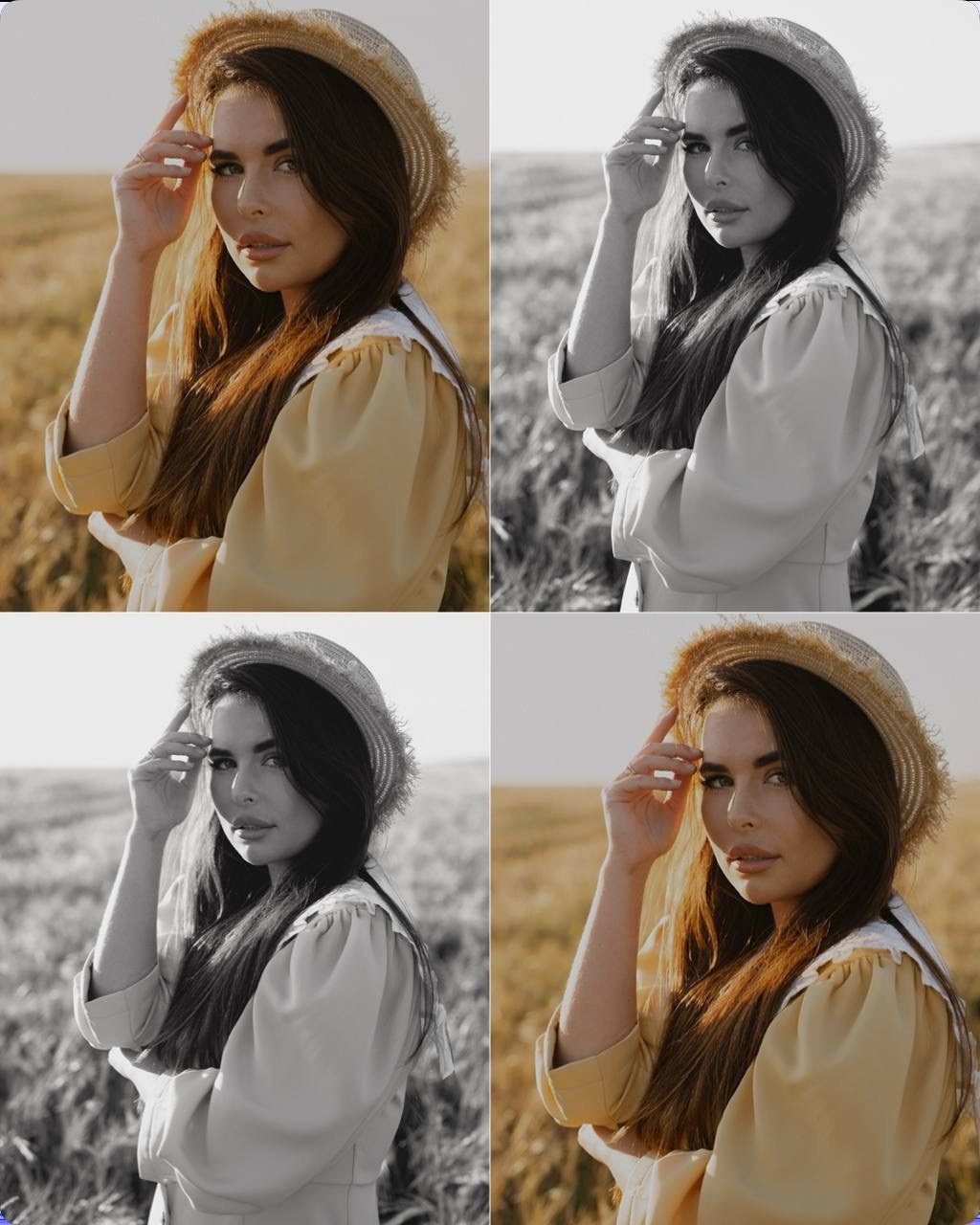 Оля в поле. Семейный фотограф в Москве Алёна Чача