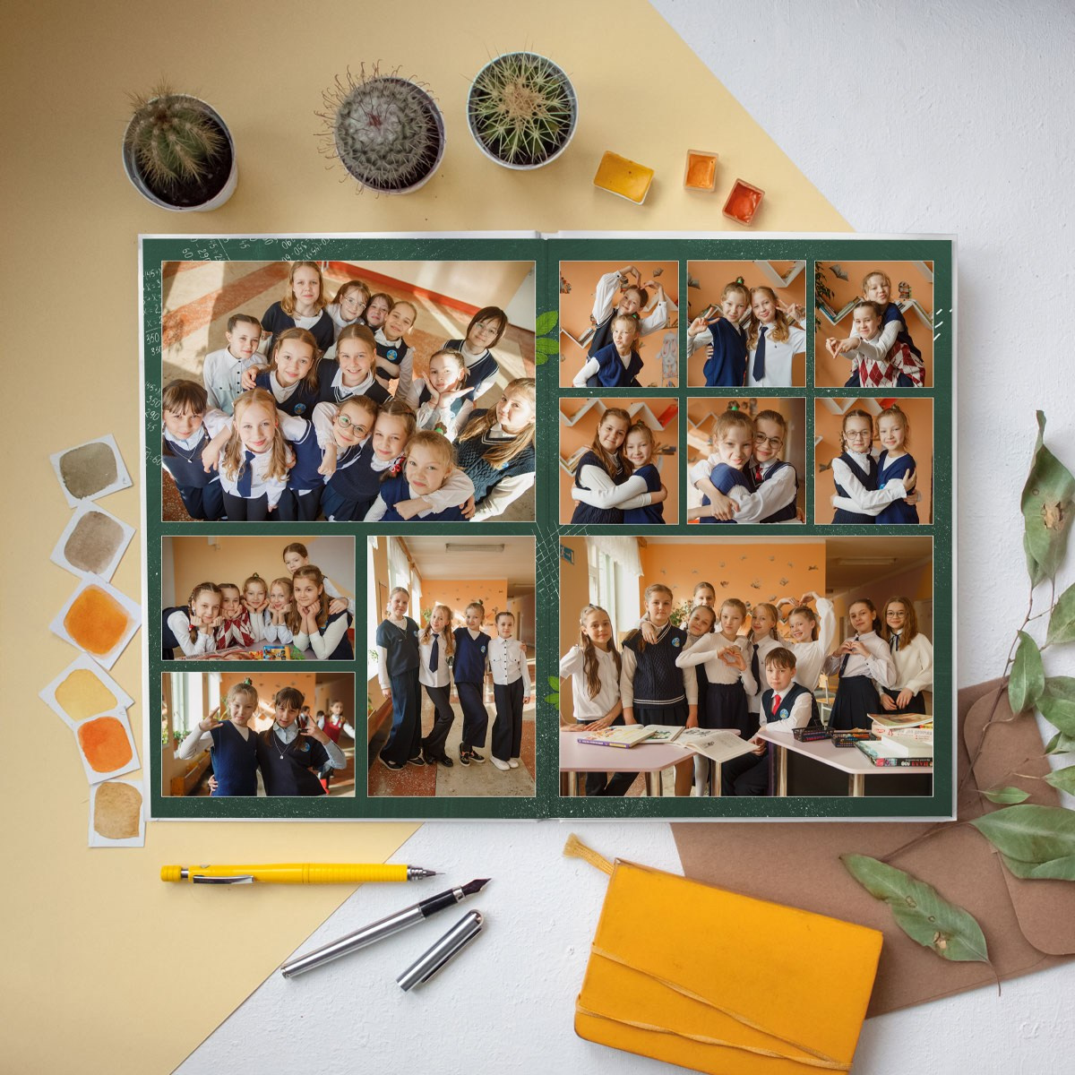 Индивидуальные альбомы 4кл. Детский, семейный и школьный фотограф Светлана Волжанина