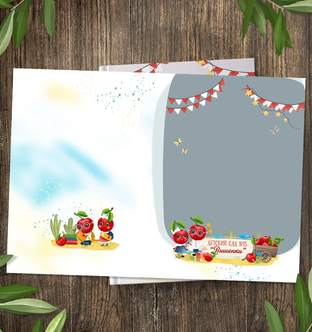 Фотокнига для детского сада «Вишенки». Medlori fotobook Выпускные альбомы в Липецке Лариса Медведева