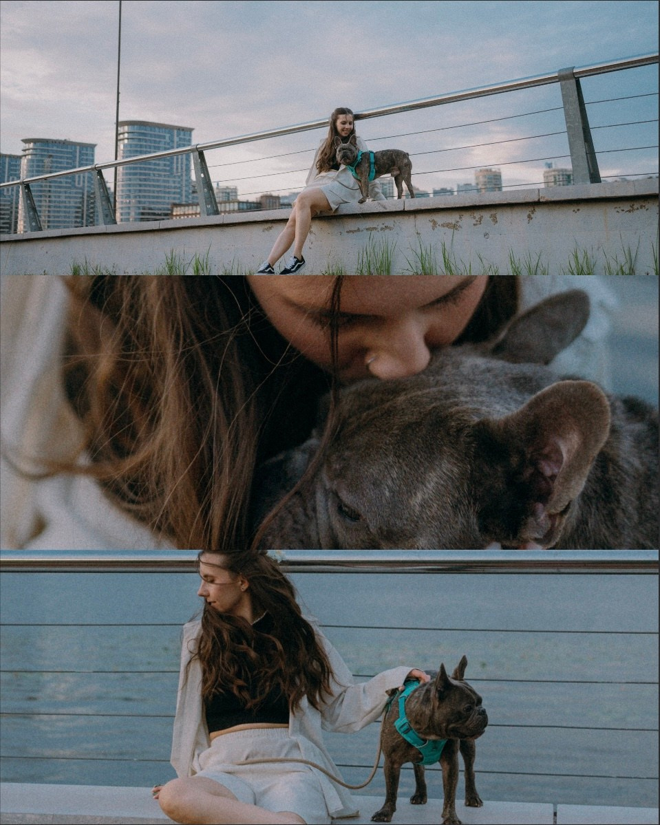 Аня и Чак. Фотограф анималист в Москве и Санкт-Петербурге Свиридова Анна