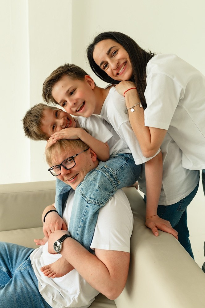Семейные съёмки. Фотограф Марина Росси