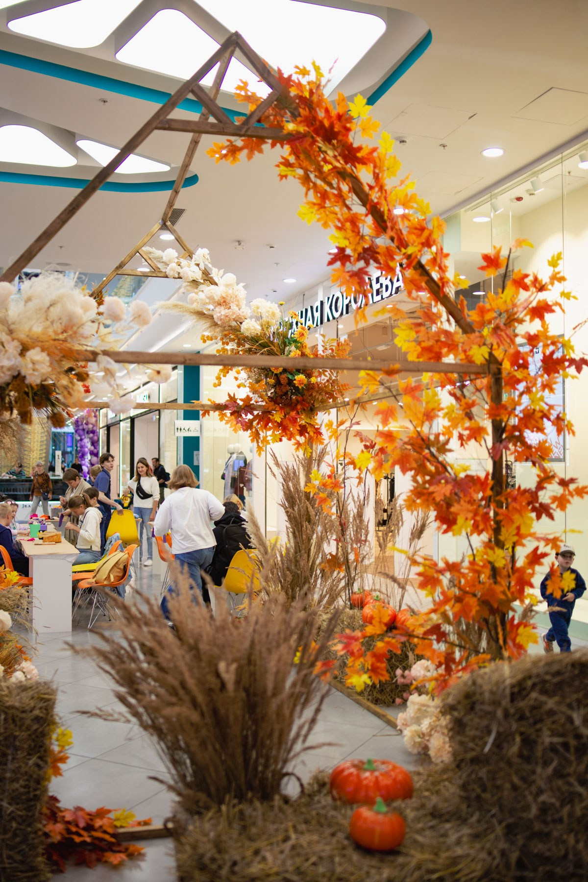 Осеннее чаепитие в ТЦ Хорошо!. Репортажный и концертный фотограф в Москве Анастасия Осень