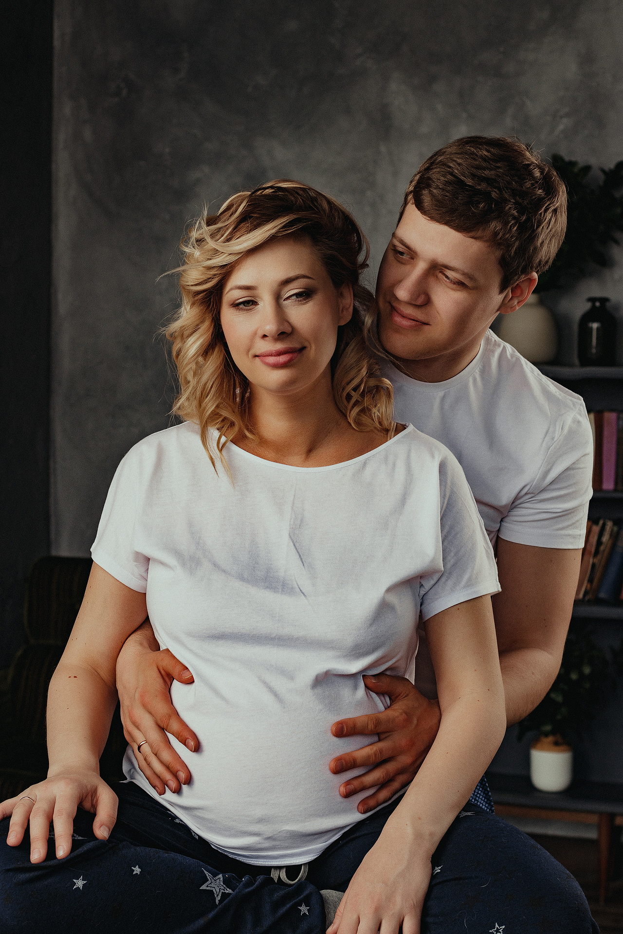 Фотосессия в студии в ожидании чуда в Санкт-Петербурге