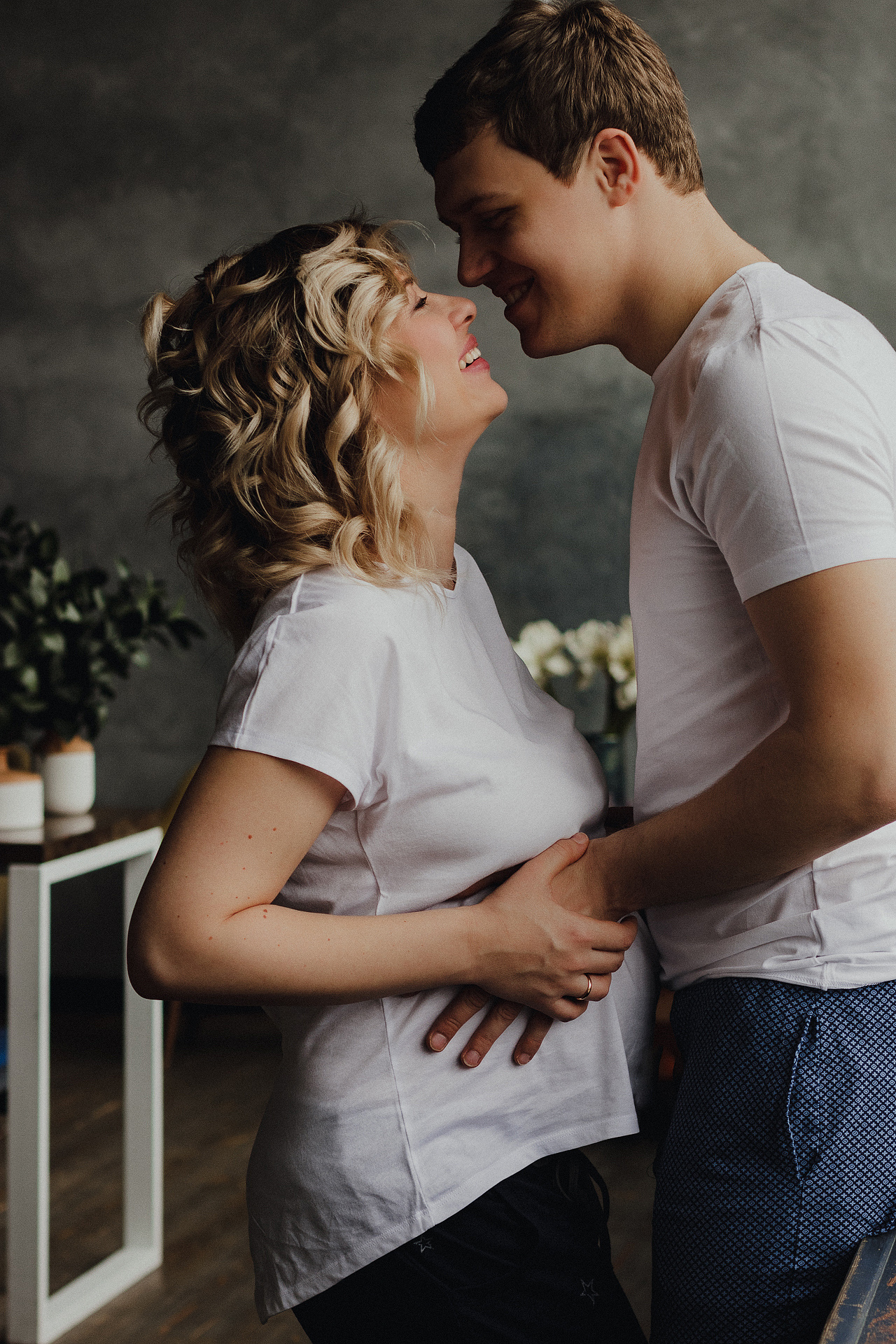 Фотосессия в студии в ожидании чуда в Санкт-Петербурге