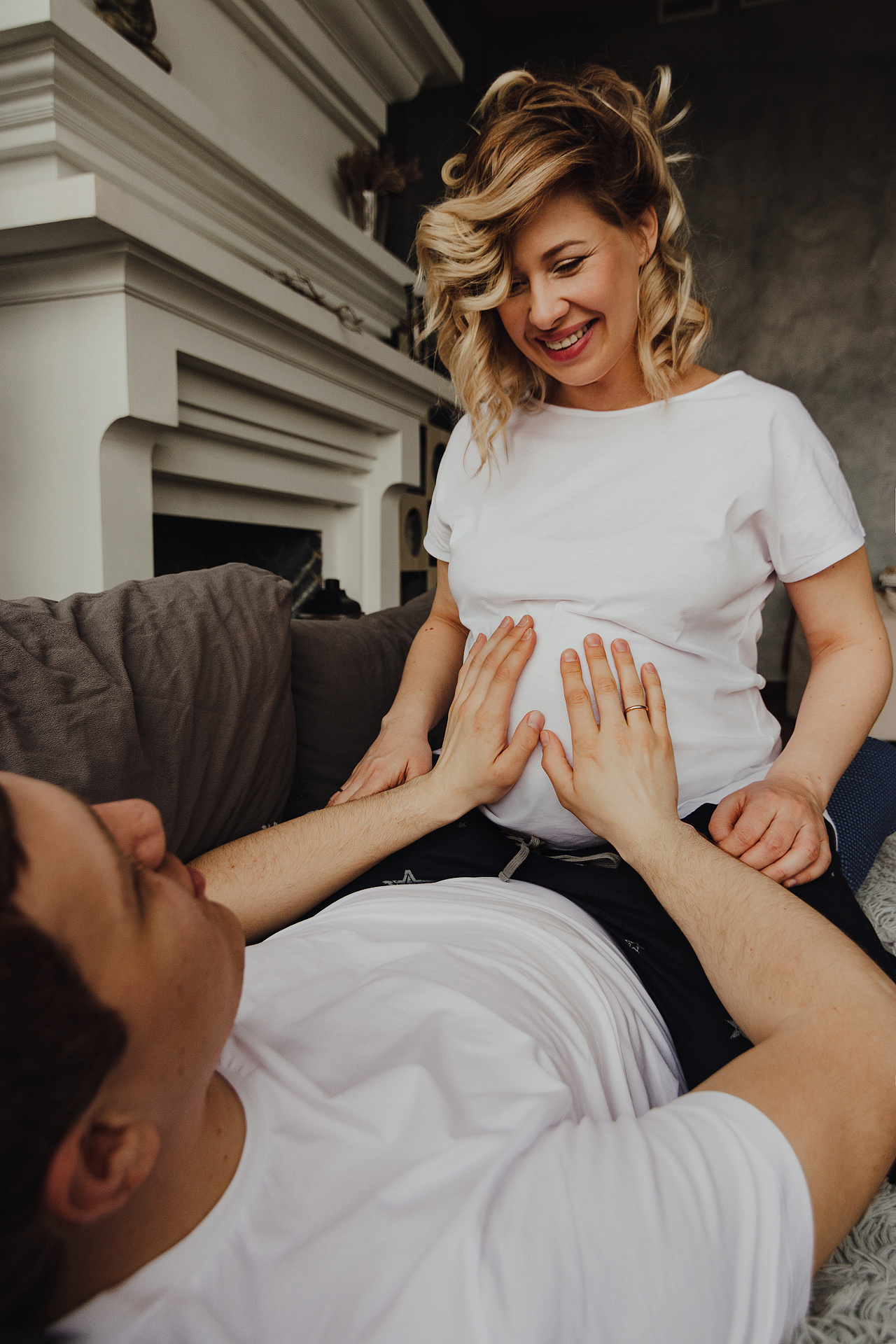 Фотосессия в студии в ожидании чуда в Санкт-Петербурге