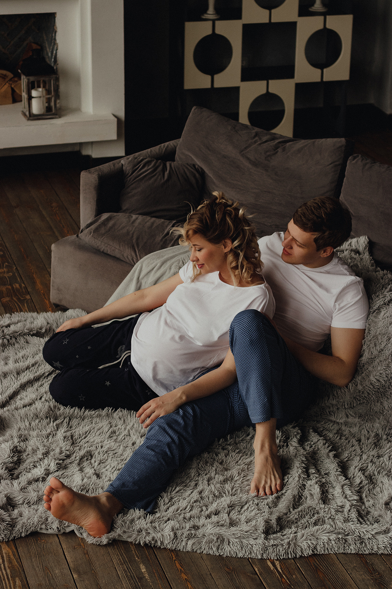 Фотосессия в студии в ожидании чуда в Санкт-Петербурге