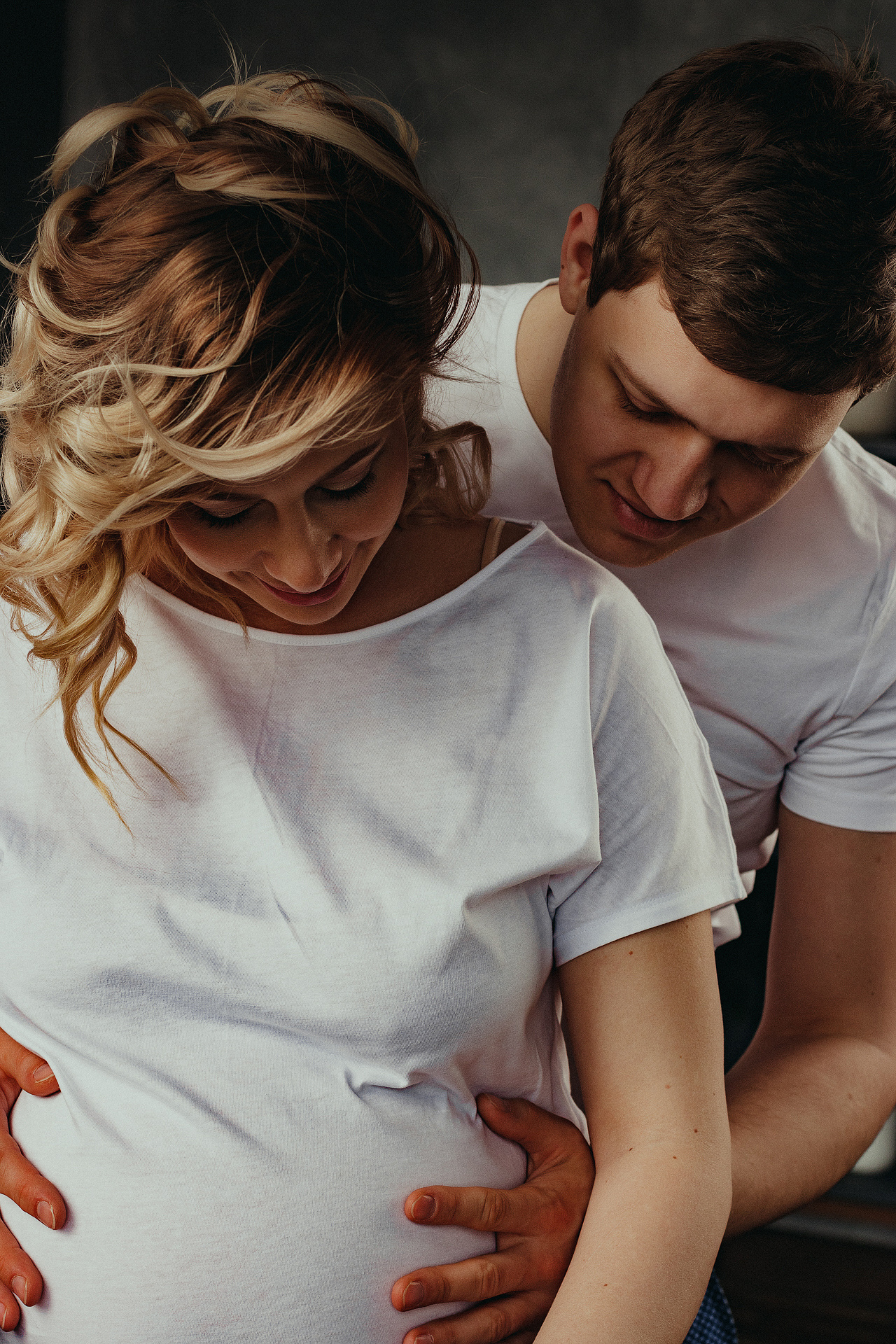 Фотосессия в студии в ожидании чуда в Санкт-Петербурге