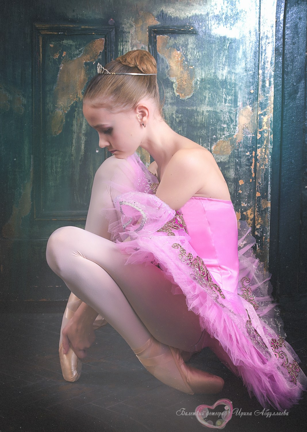 Фотосессия юной балерины Полины