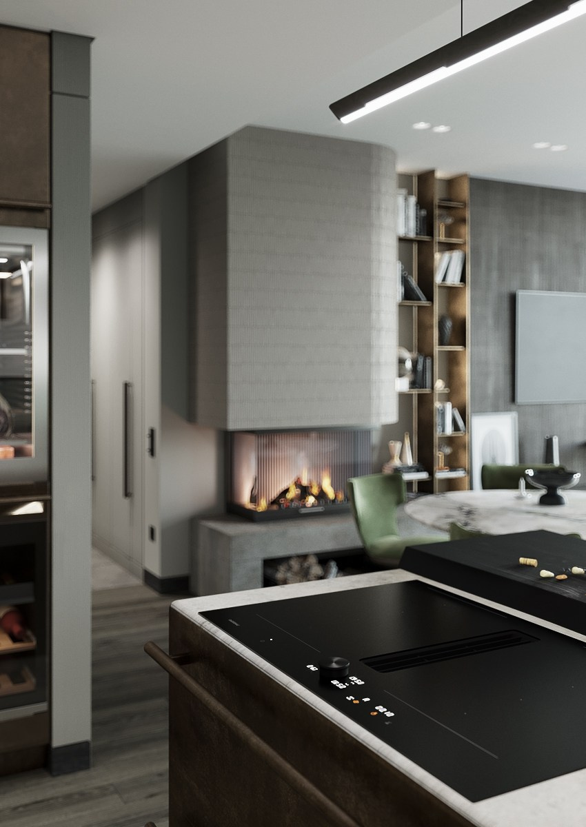 Альбом-портфолио 3D визуализатора Ксении Жарко. 3D визуализатор интерьеров Ксения Жарко