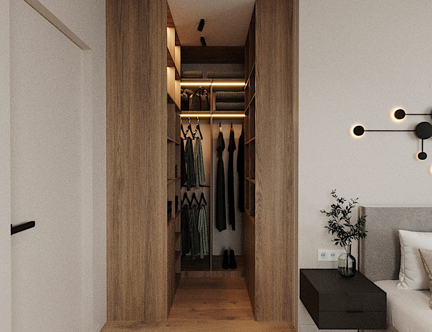 Современный интерьер с акцентами. Lina architector | Дизайн интерьера