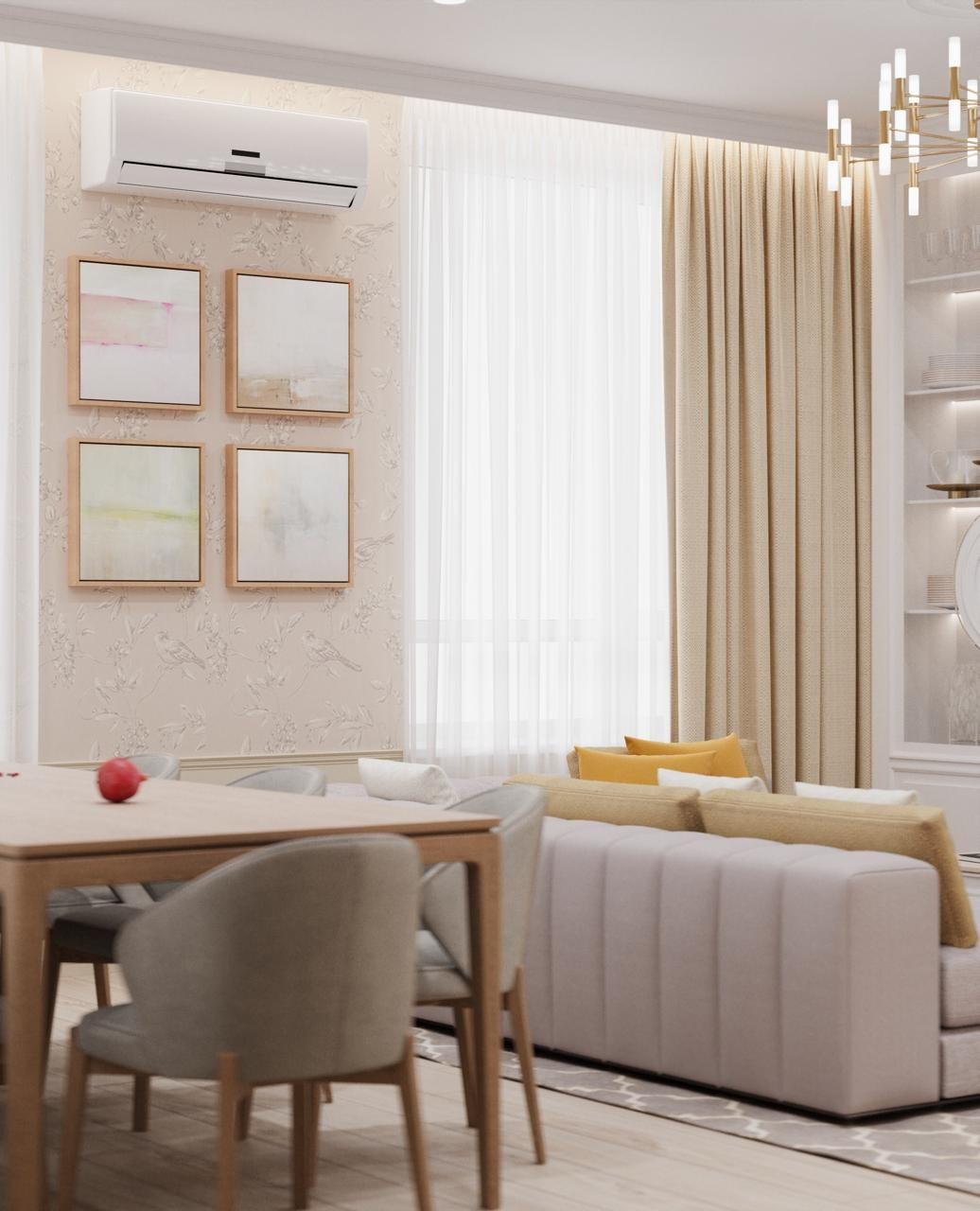 Квартира для пожилой пары. Дизайнер интерьера в Москве Екатерина Шаймердинова