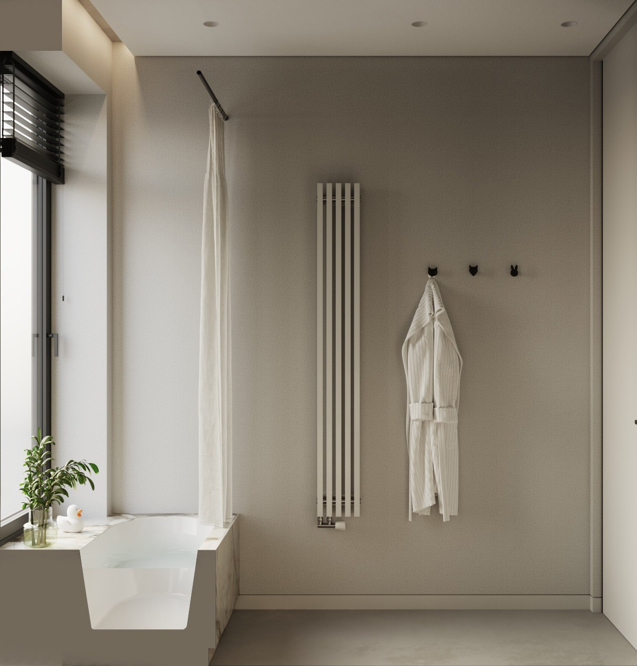 Приватная зона Клубный дом «West Garden». Интерьеры и архитекура