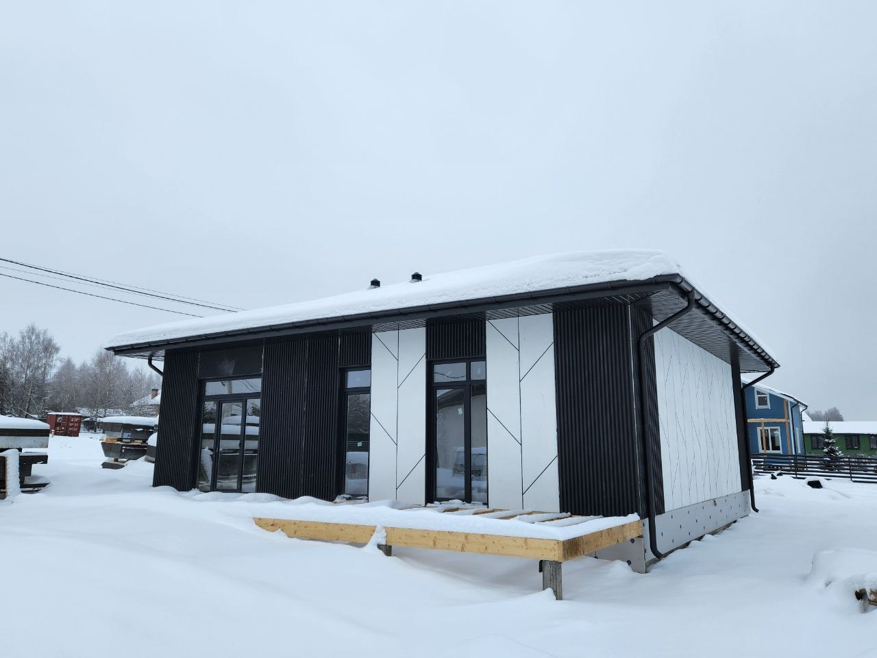 Фэмили 105, Московская Обрасть, МО Истра, д. Матвейково, КП Рижский парк. БыстроДом — капитальный дом за 7 дней!