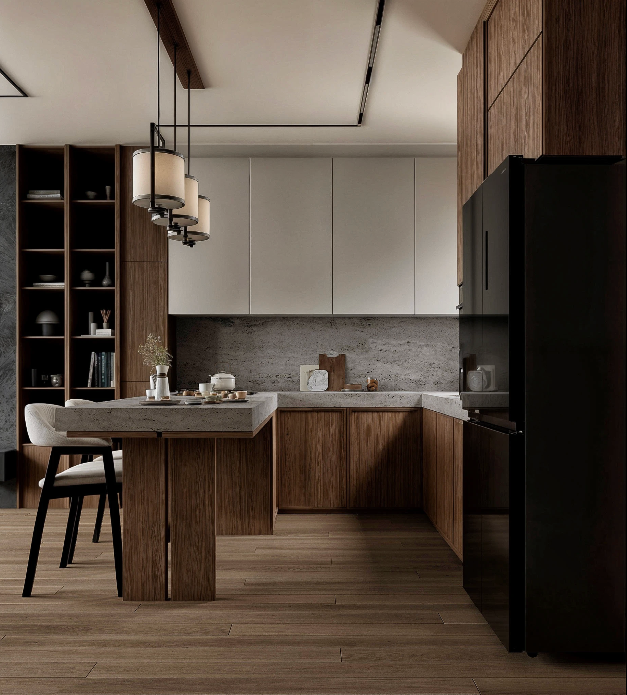 SYDNEY CITY / 91 м². Inside Form — студия, где проект начинается не с стен, а с человека. Индивидуальный подход, живой стиль