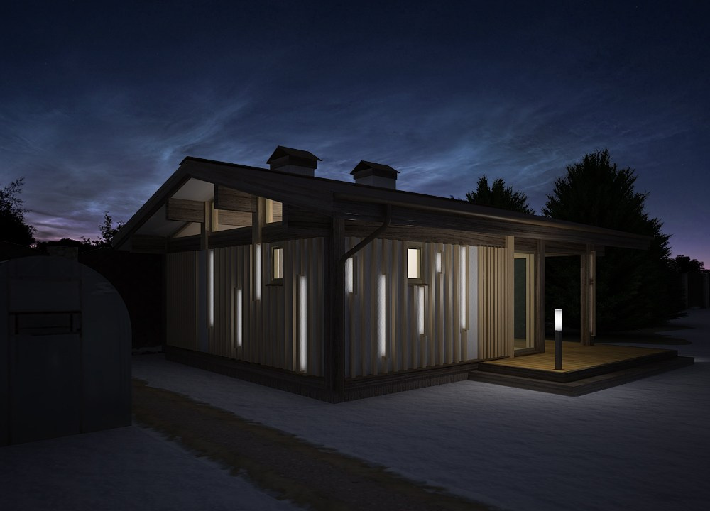 Баня в Токсово. Дизайнер в Санкт-Петербурге Дмитрий Цыбулько