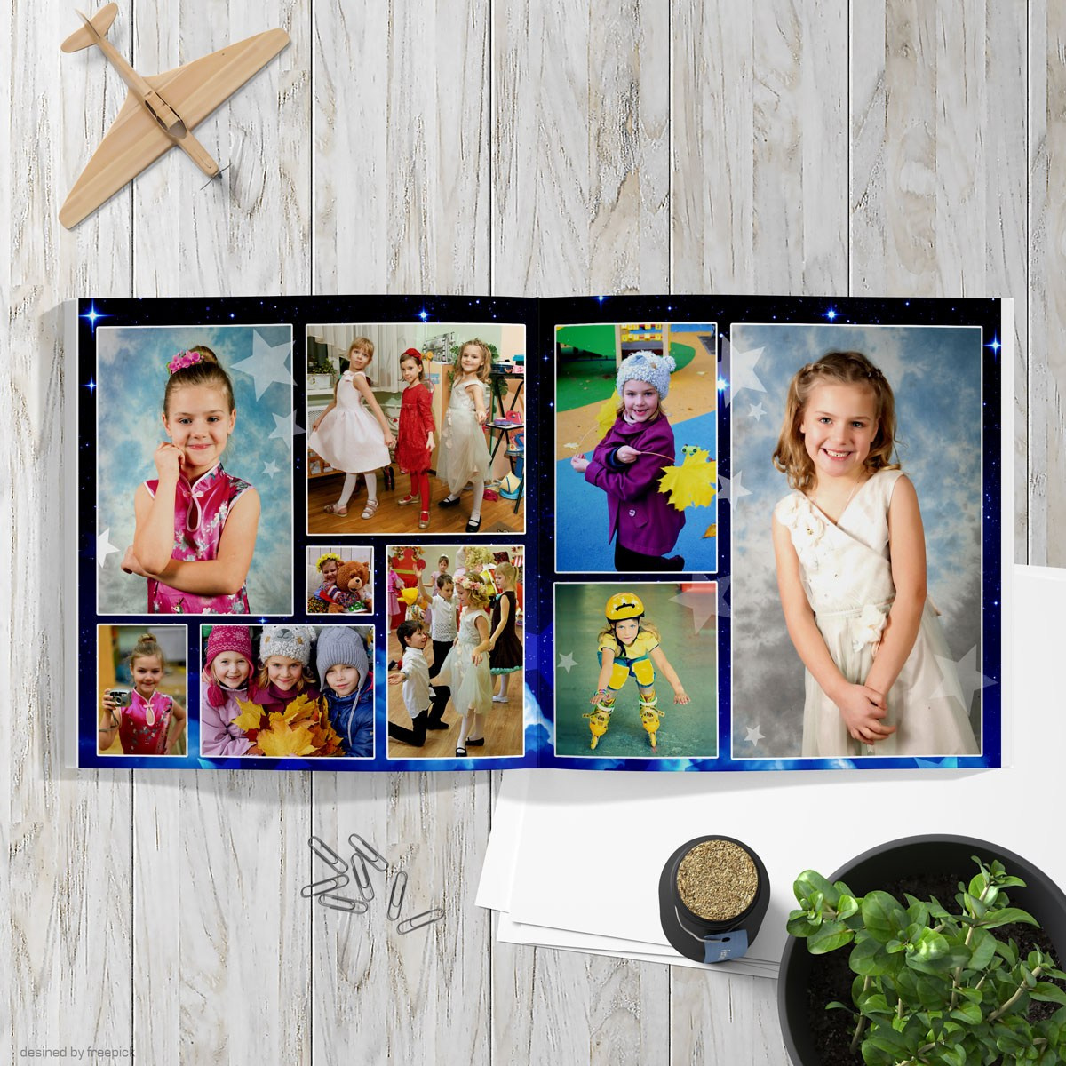 Развороты. Выпускные альбомы и фотокниги «Семейный альбом»