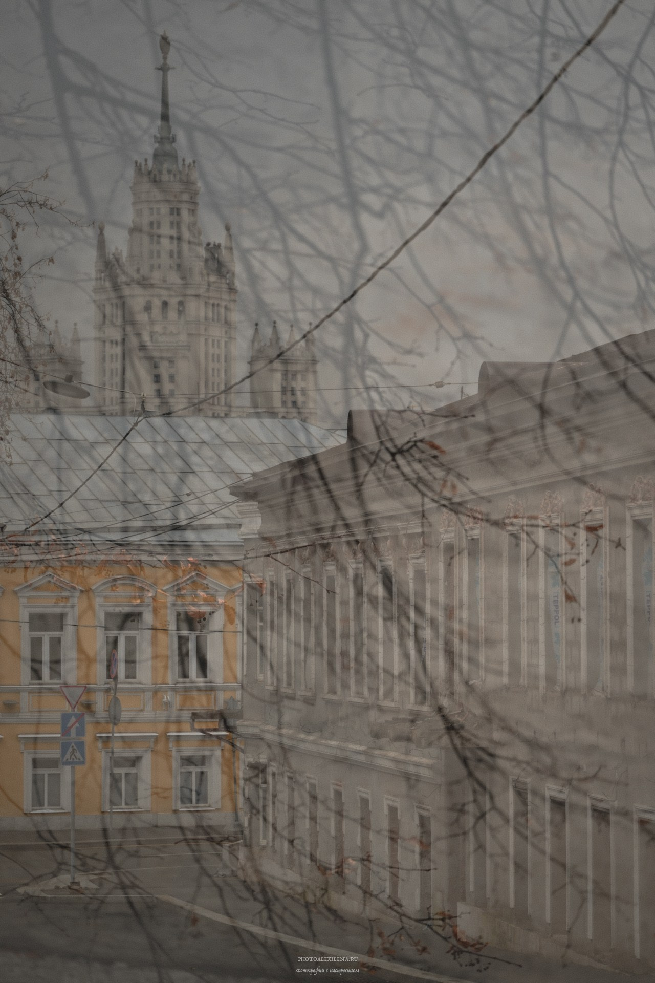 Прогулка по Москве. Авторские стильные фотокартины