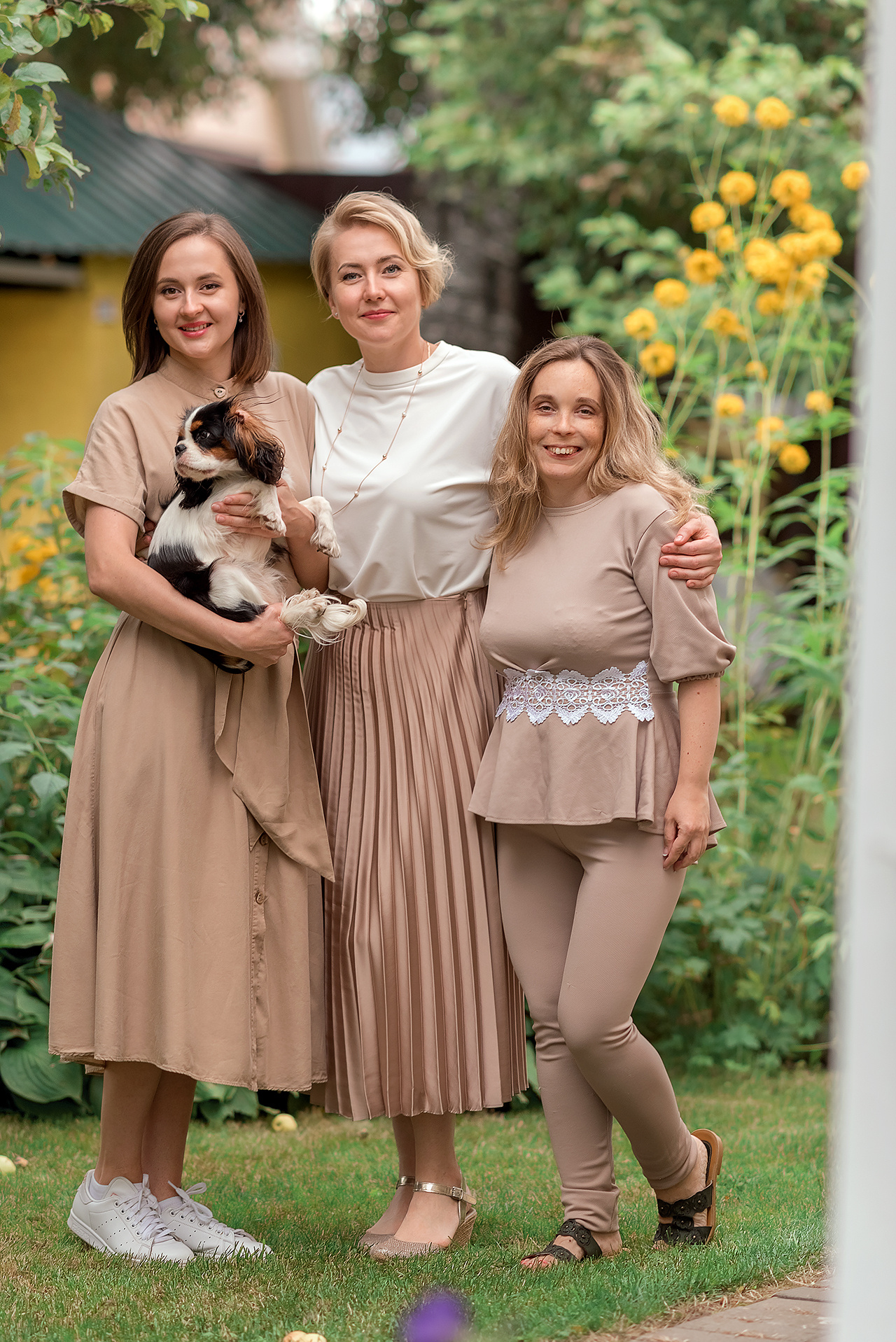 Фотосессия большой семьи в Санкт-Петербурге. Фотограф Юлия Кондратьева