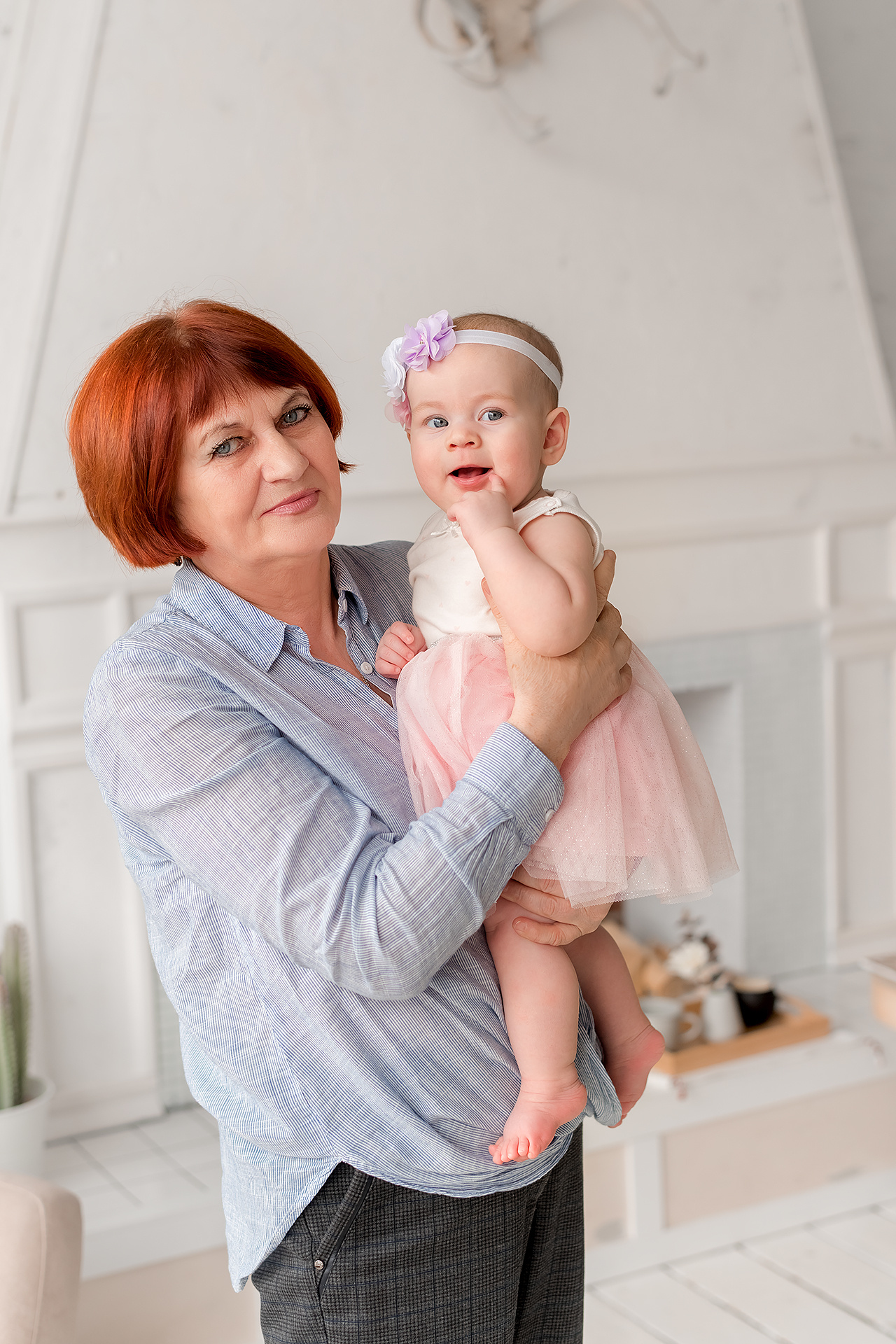 Семейная фотосессия в студии Санкт-Петербурга. Фотограф Юлия Кондратьева