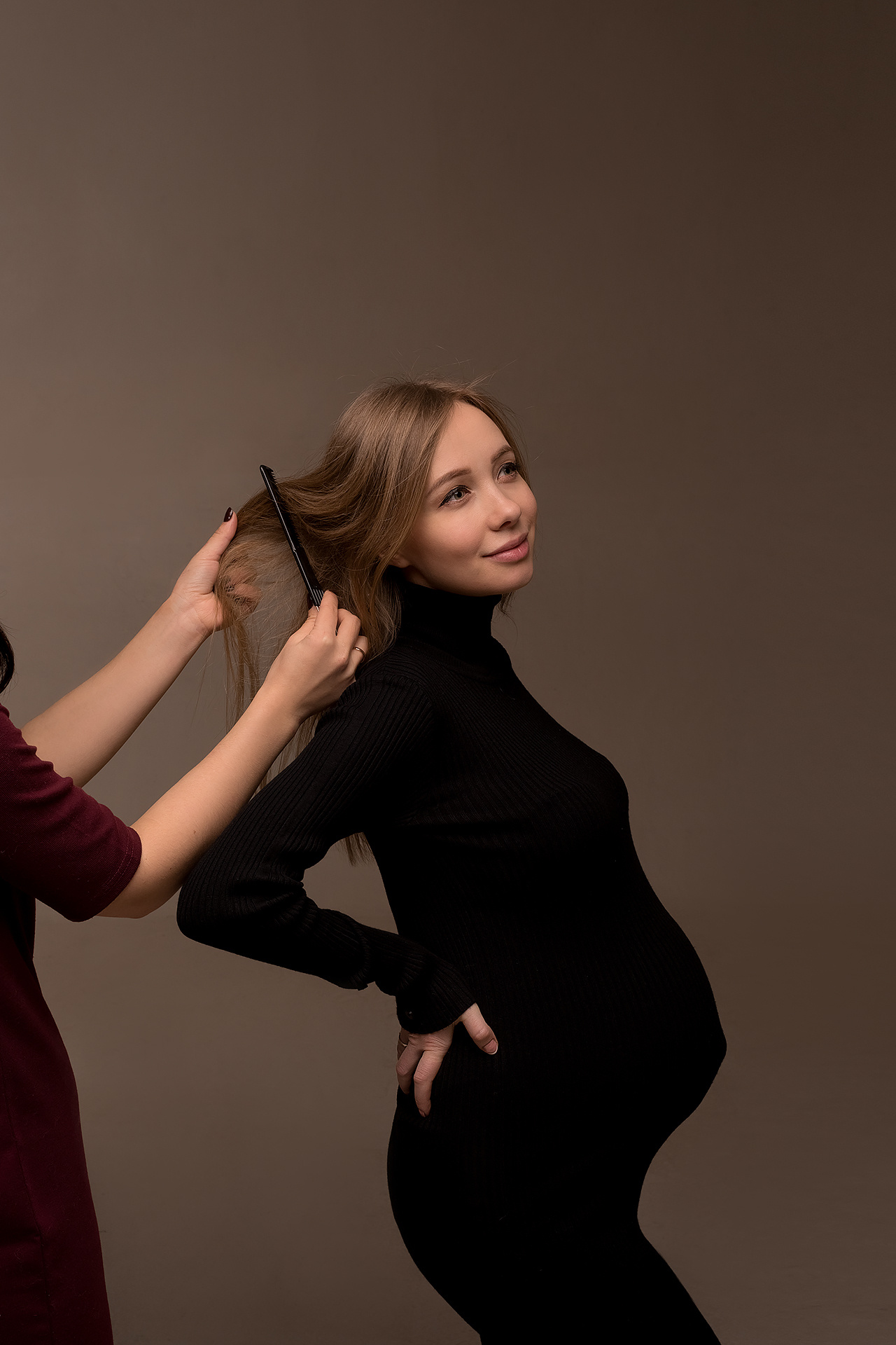 Фотосессия беременности в Циклораме. Фотограф Юлия Кондратьева