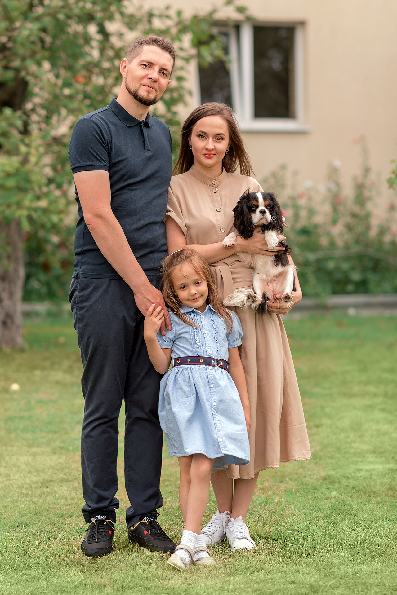 Фотосессия большой семьи в Санкт-Петербурге. Фотограф Юлия Кондратьева