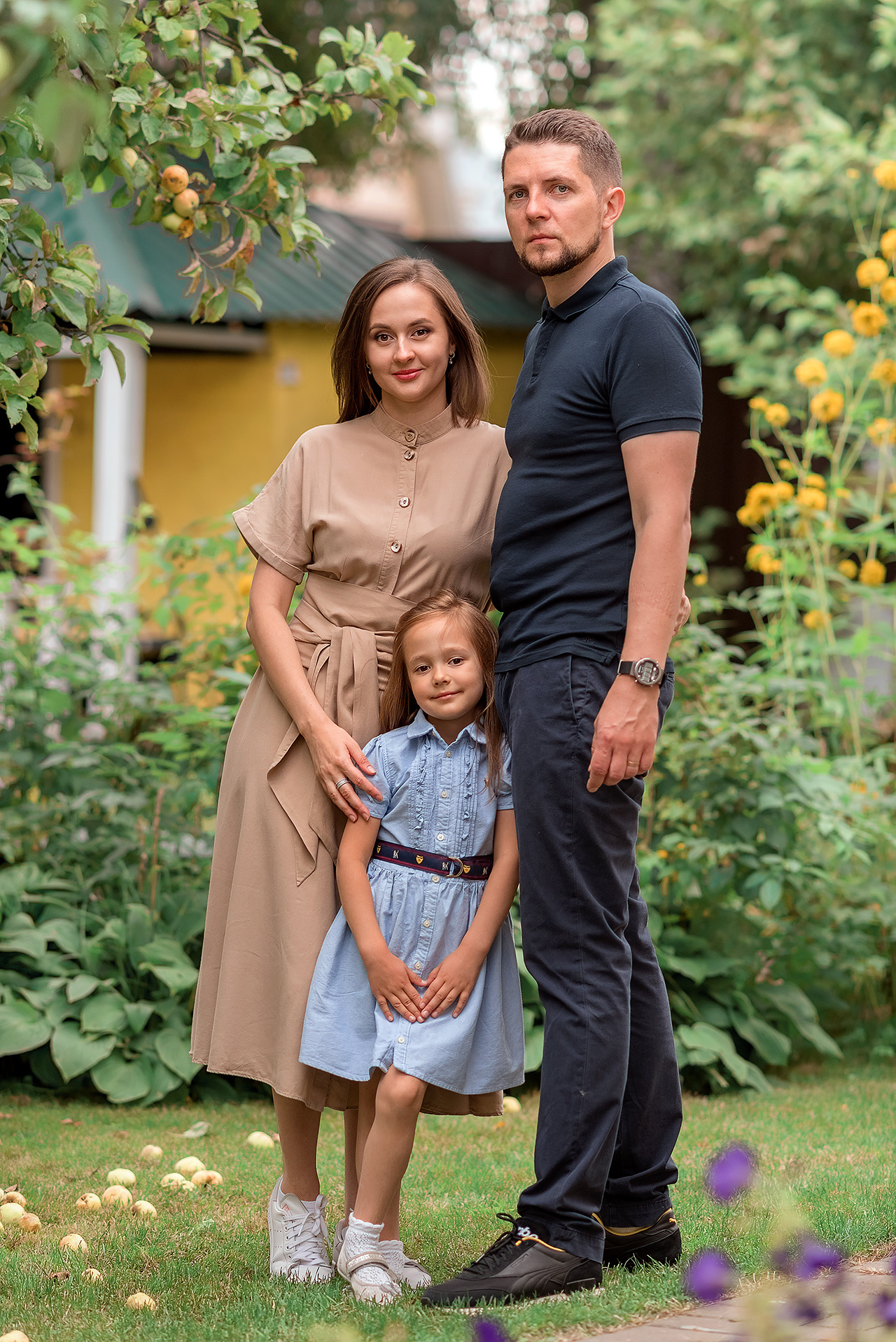 Фотосессия большой семьи в Санкт-Петербурге. Фотограф Юлия Кондратьева